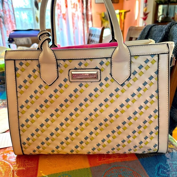 Handbags - Gorgeous Catherine Malandrino large bag with dust, cover, and strap
